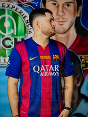 CAMISETA BARCELONA RETRO LOCAL 2015