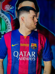 CAMISETA BARCELONA RETRO LOCAL 2015