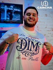 CAMISETA DIM TRIBAL BLANCA