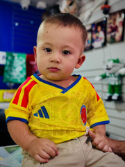 CAMISETA SELECCION COLOMBIA LOCAL BEBE 2026