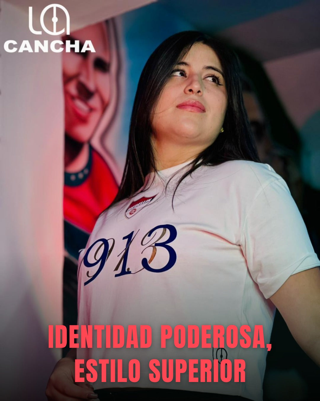CAMISETA DIM BLANCA 1913 RETRO