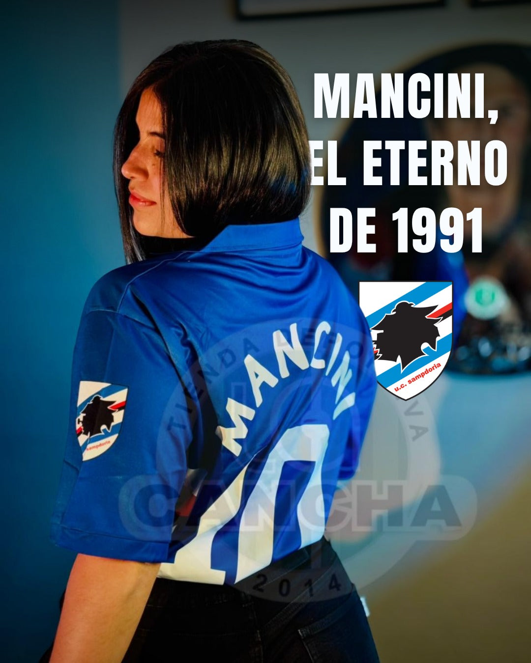 CAMISETA SAMPDORIA LOCAL 1991/1992