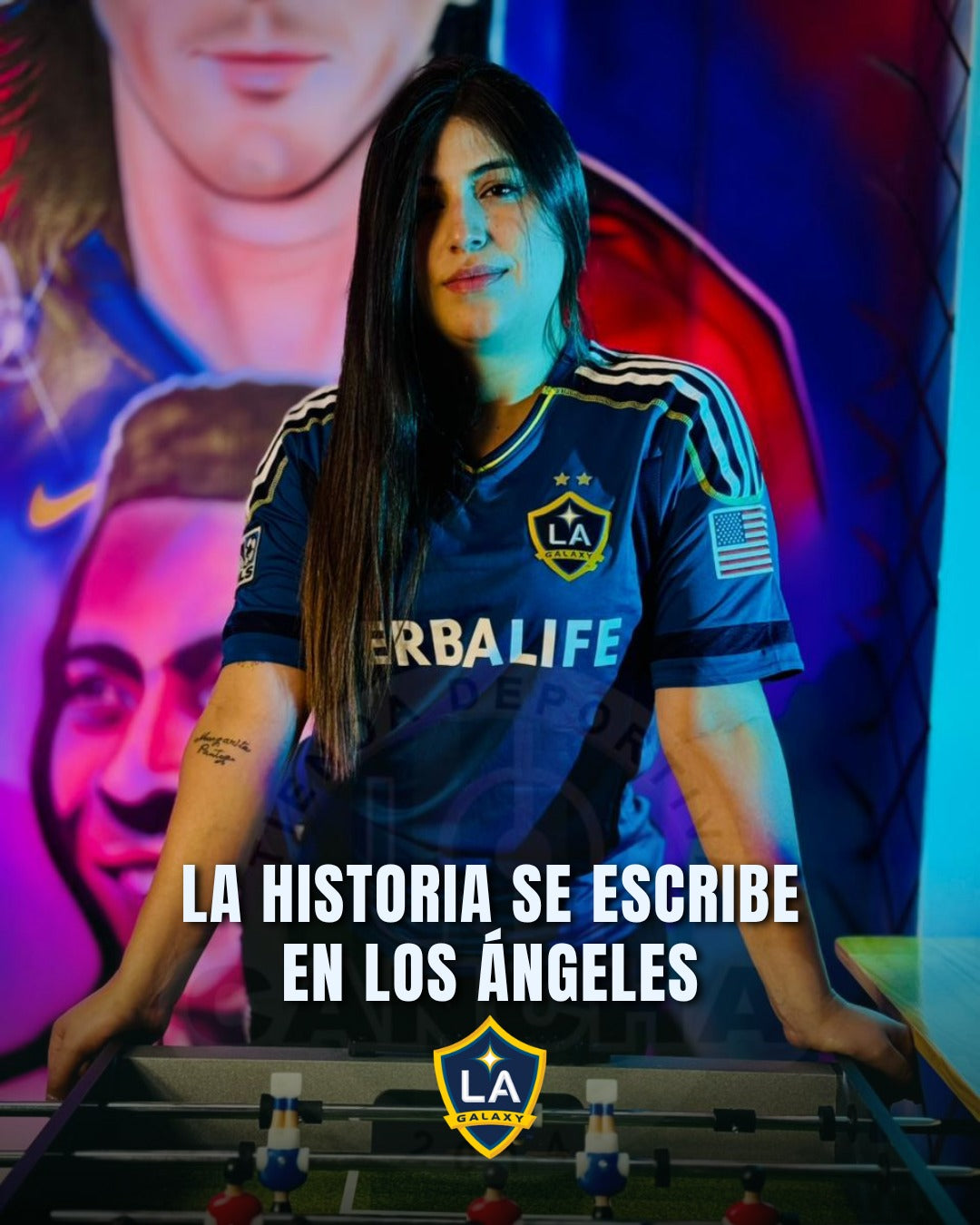 CAMISETA LA GALAXY VISITANTE 2012