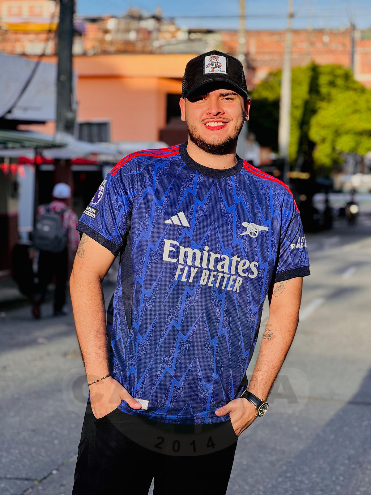 CAMISETA ARSENAL VISITANTE 2025