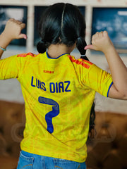 CAMISETA COLOMBIA LOCAL 2026 NIÑO