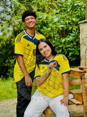 CAMISETA SELECCION COLOMBIA RETRO LOCAL 2014