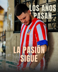 CAMISETA ATLETICO DE MADRID RETRO LOCAL 2012/2013