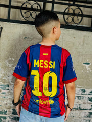 CAMISETA BARCELONA RETRO LOCAL 2015 KIDS