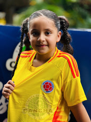 CAMISETA SELECCIÓN COLOMBIA LOCAL 2024/2025 KIDS
