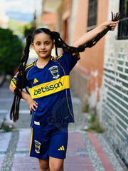 CAMISETA BOCA JUNIORS LOCAL 2025 KIDS