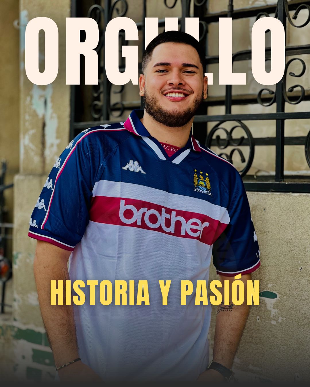 CAMISETA MACHESTER CITY RETRO VISITANTE 1997/1998