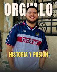 CAMISETA MACHESTER CITY RETRO VISITANTE 1997/1998