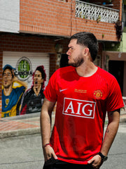 CAMISETA MANCHESTER UNITED RETRO LOCAL 2007/2008