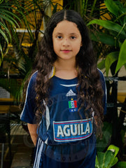 CAMISETA ONCE CALDAS RETRO VISITANTE 2007 KIDS