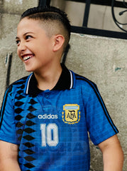CAMISETA ARGENTINA RETRO VISITANTE 1994  KIDS