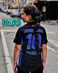 CAMISETA BARCELONA ENTRENAMIENTO 2025 KIDS
