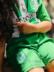 CAMISETA ATLETICO NACIONAL RETRO LOCAL 2016 KIDS
