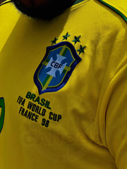 CAMISETA BRASIL RETRO LOCAL 1998