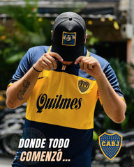 CAMISETA BOCA JUNIORS RETRO LOCAL 1998
