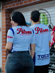 CAMISETA DIM RETRO BLANCA 2002