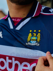 CAMISETA MACHESTER CITY RETRO VISITANTE 1997/1998