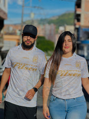 CAMISETA NACIONAL RETRO ADIDAS PILSEN BLANCA DORADA 1996