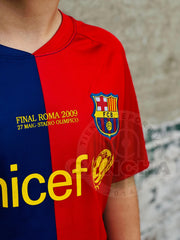 CAMISETA BARCELONA RETRO LOCAL 2009 KIDS