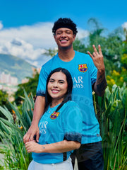 CAMISETA BARCELONA RETRO TERCERA EQUIPACION 2015/2016