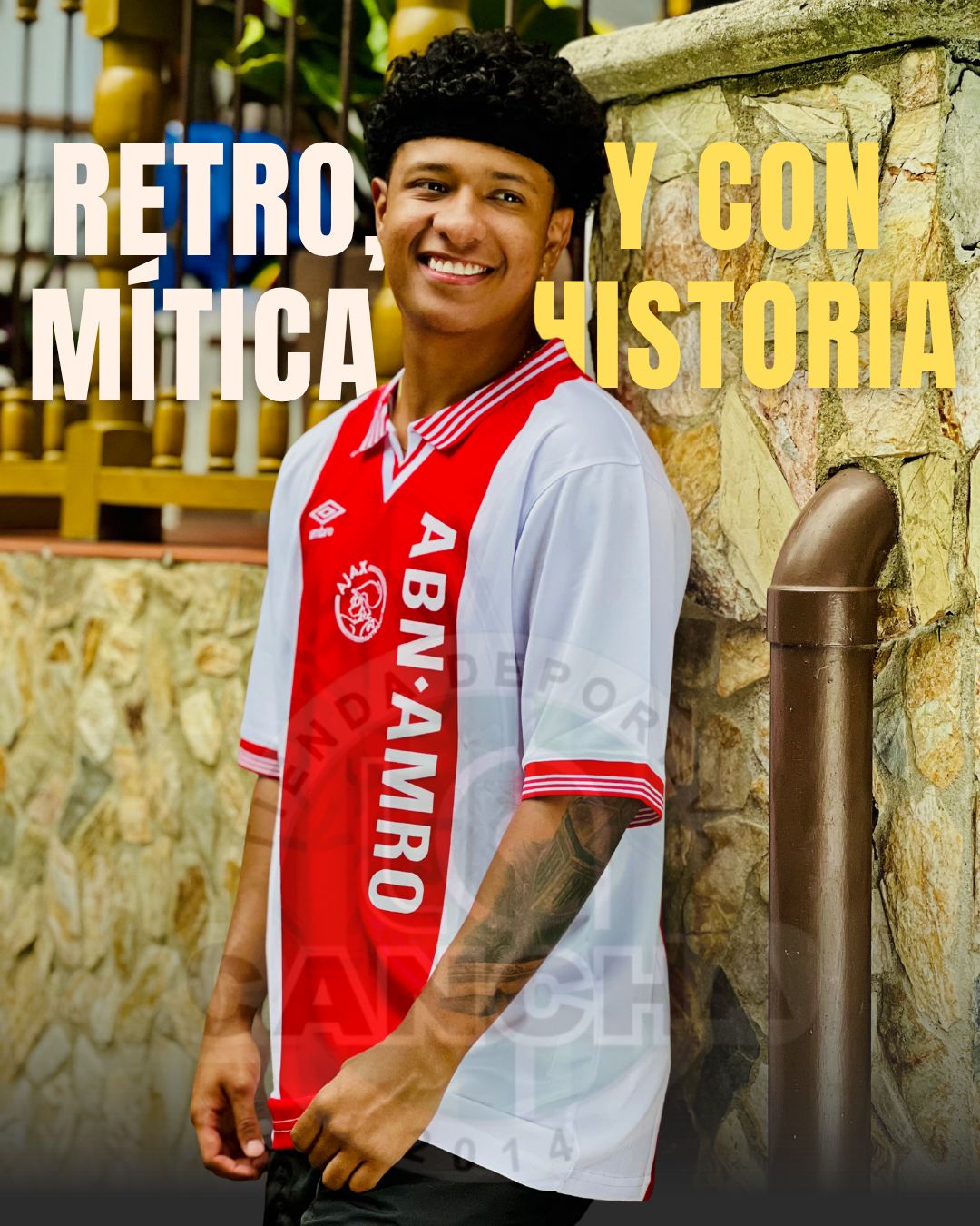 CAMISETA AJAX RETRO LOCAL 1995/1996