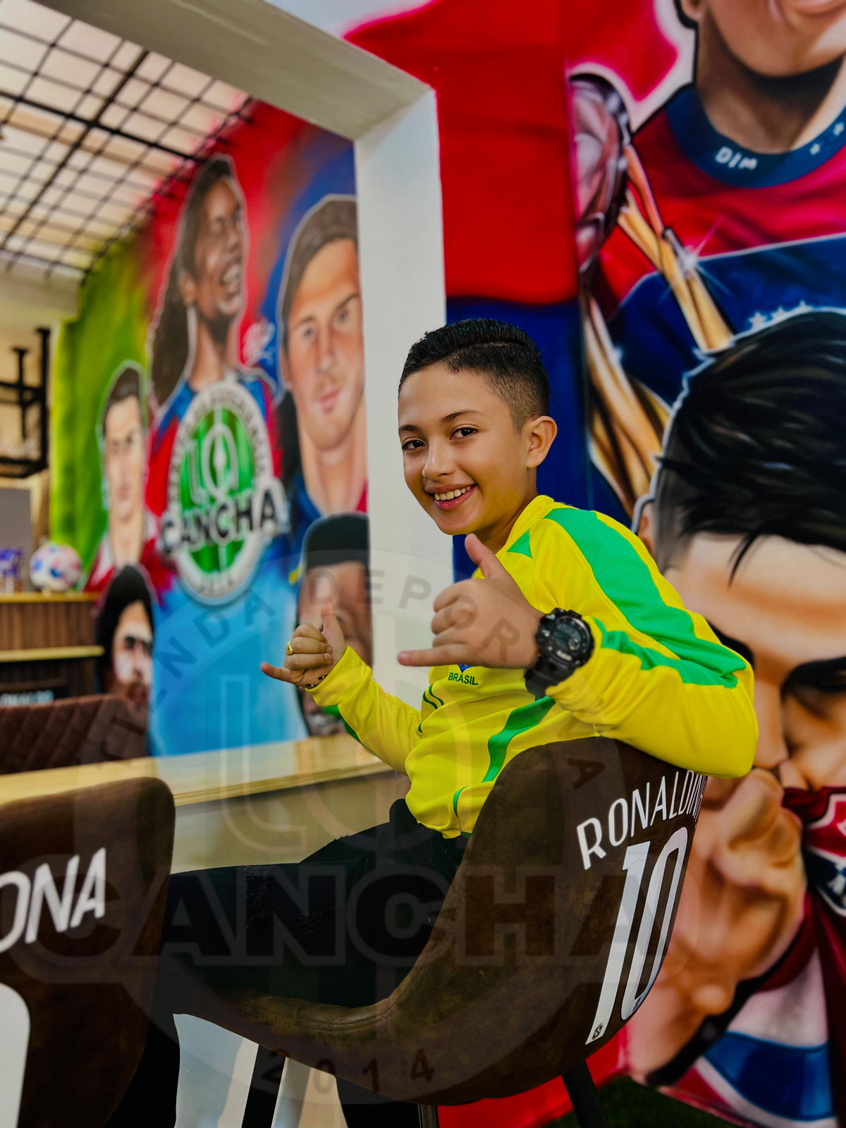 BRASIL RETRO LOCAL 2002 RONALDO KIDS