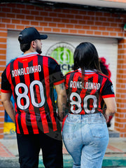 CAMISETA MILAN RETRO LOCAL 2010