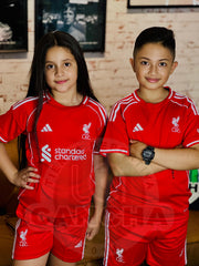 CONJUNTO LIVERPOOL LOCAL 2025/2026 KIDS