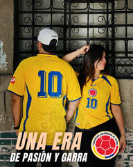 CAMISETA SELECCION COLOMBIA RETRO LOCAL 2007