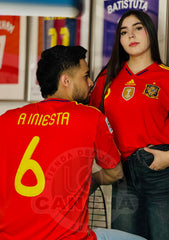 CAMISETA ESPAÑA RETRO LOCALMUNDIAL 2010