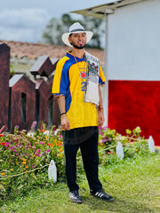 CAMISETA SELECCION COLOMBIA RETRO LOCAL 2001