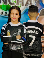CAMIBUSO REAL MADRID RETRO TERCERA 2015 NIÑO