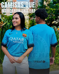 CAMISETA BARCELONA RETRO TERCERA EQUIPACION 2015/2016