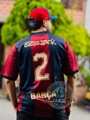 CAMISETA BARCELONA VERSION CACTUS JACK OVERSIZE 2025
