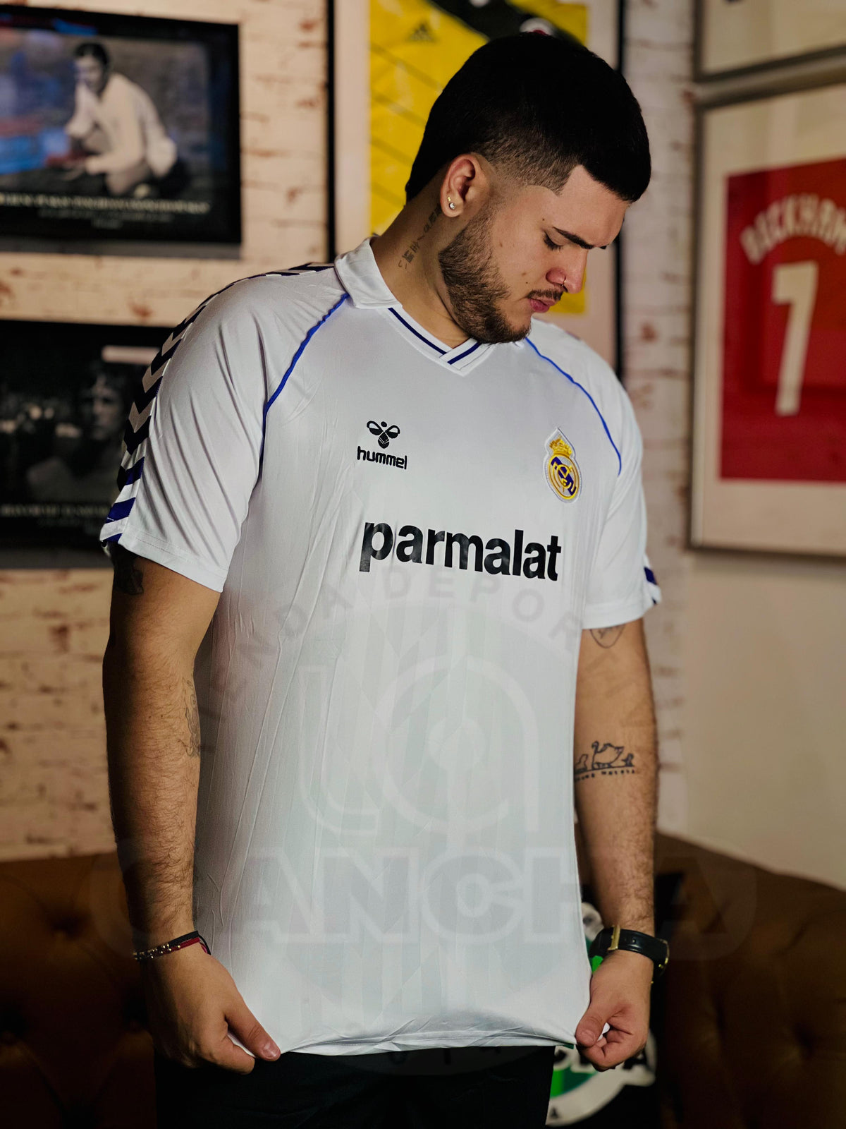 CAMISETA REAL MADRID RETRO LOCAL 1988/1989