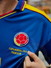 CAMISETA COLOMBIA RETRO VISITANTE 1998