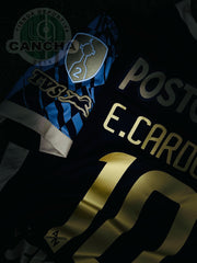 CAMISETA ATLETICO NACIONAL VISITANTE PARCHES LIBERTADORES CON ESCUDO 3D 2025