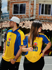 CAMISETA SELECCION COLOMBIA RETRO LOCAL 2001