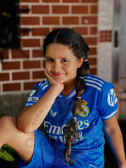 CAMISETA REAL MADRID TERCERA EQUIPACION 2025 KIDS