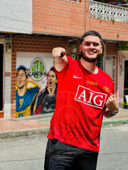 CAMISETA MANCHESTER UNITED RETRO LOCAL 2007/2008