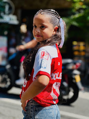 CAMISETA INDEPENDIENTE SANTA FE LOCAL 2025 KIDS