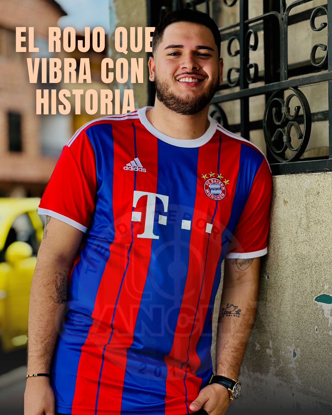CAMISETA BAYERN MUNCHEN RETRO LOCAL 2014/2015