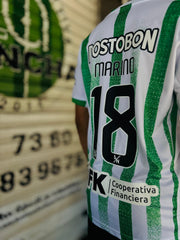 CAMISETA ATLETICO NACIONAL LOCAL PARCHES LIBERTADORES 2025/2026
