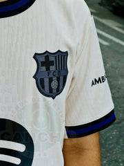 CAMISETA BARCELONA VISITANTE 2025/2026 KIDS