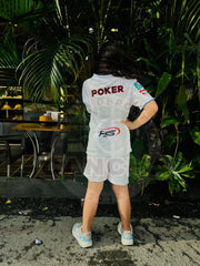 CAMISETA ONCE CALDAS RETRO LOCAL 2004 KIDS