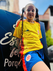 CAMISETA SELECCIÓN COLOMBIA LOCAL 2024/2025 KIDS